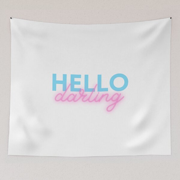 Item preview, Hello Darling designed and sold by sans-crafts.