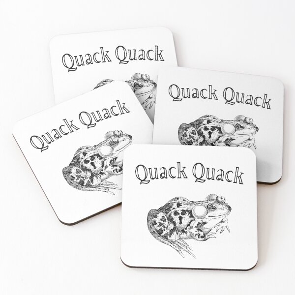 Item preview, Quak quack (black) designed and sold by thatsit-itslit.