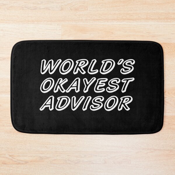 Item preview, WORLD'S OKAYEST ADVISOR designed and sold by T-shirtgallery.