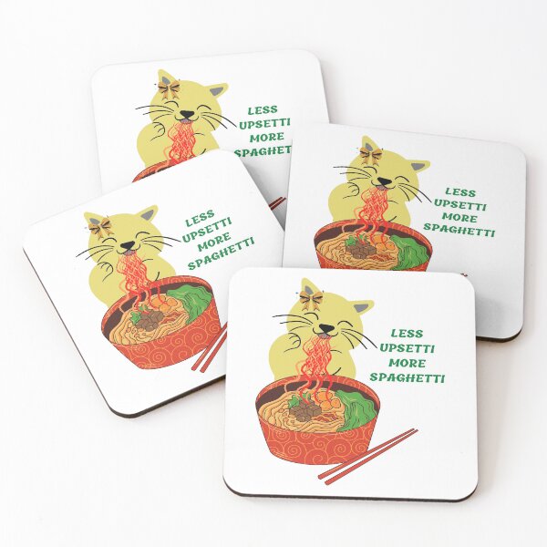 Item preview, Less upsetti more spaghetti designed and sold by Eman4design.
