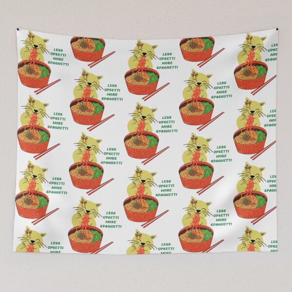 Item preview, Less upsetti more spaghetti designed and sold by Eman4design.