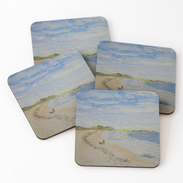 Item preview, Solitary Beach Watercolor designed and sold by TurnipWilson.
