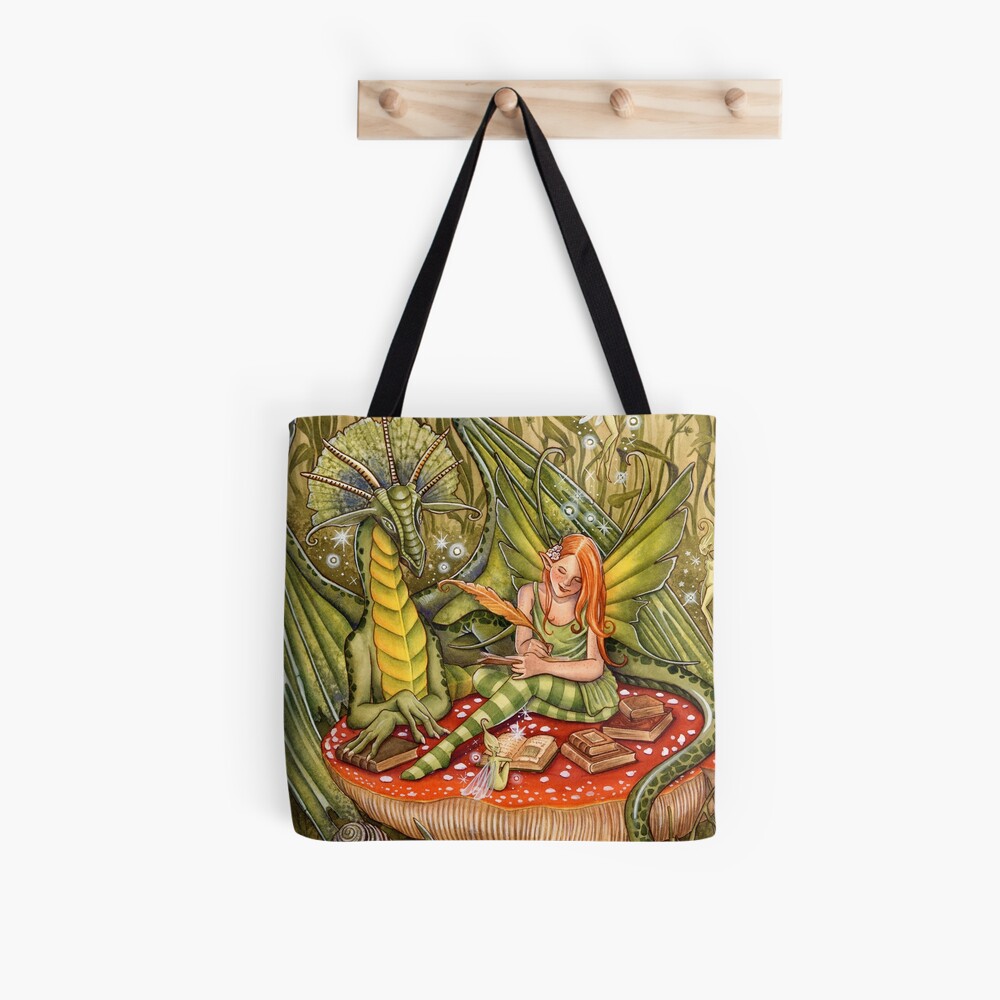 Vista previa del artículo con la obra «Bolsa estampada de tela», diseñado y vendido por martasarmiento.