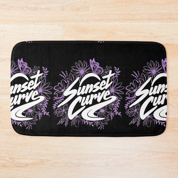 Item preview, Sunset Curve - Purple Floral designed and sold by JamieSchoen.