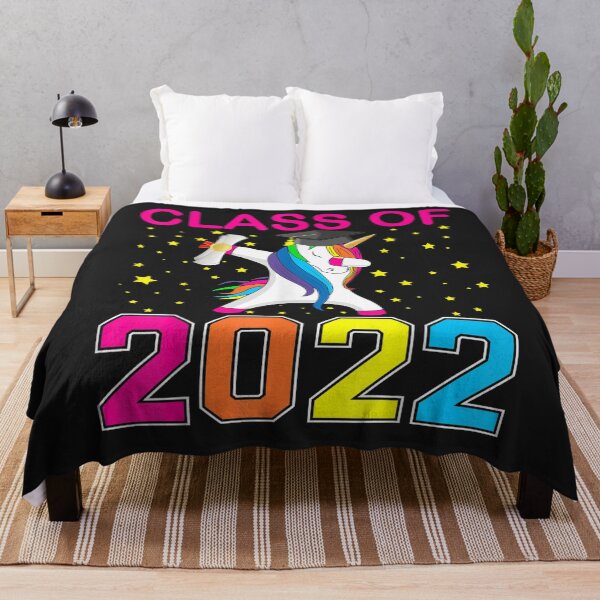 Item preview, Class of 2022 my last first-day Graduation Unicorn Dabbing T-Shirt designed and sold by Blue-Rechard.
