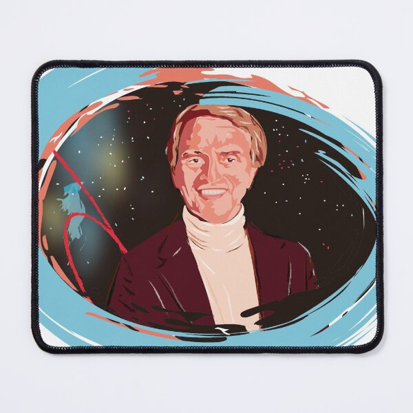 Item preview, Portrait of Carl Sagan designed and sold by Emi Yañez.