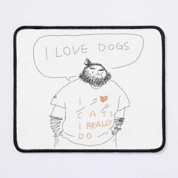Item preview, I love dogs I love cats designed and sold by ashburylee.