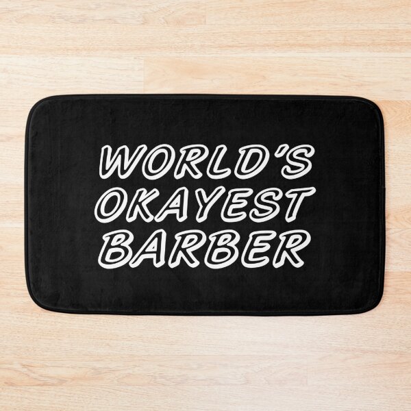 Item preview, WORLD'S OKAYEST BARBER designed and sold by T-shirtgallery.