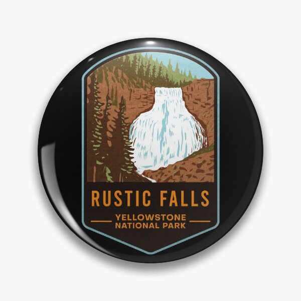 Artikelvorschau, Rustic Falls Yellowstone Nationalpark entworfen und verkauft von JordanHolmes.