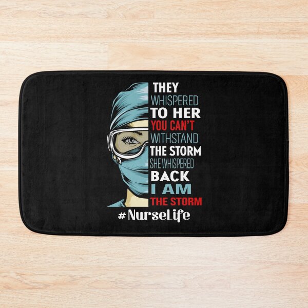 Item preview, They whispered to her you can't withstand the storm she whispered back i am the storm nurse life designed and sold by JOSEPH PERONA.