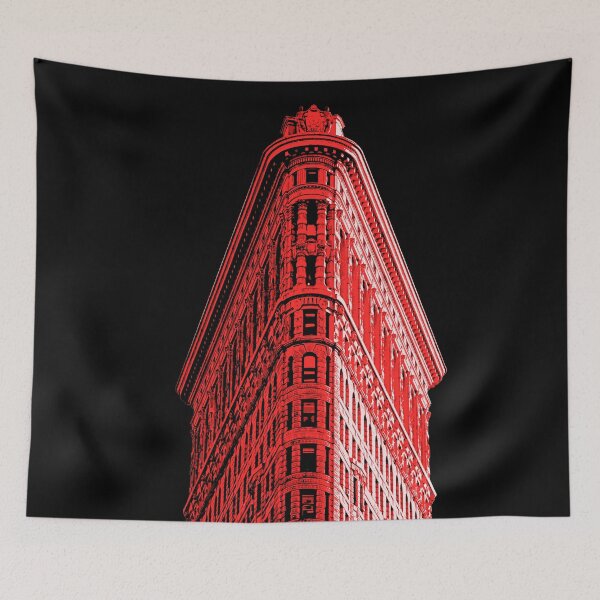 Item preview, Manhattan Flatiron building vector designed and sold by Jabaroni.
