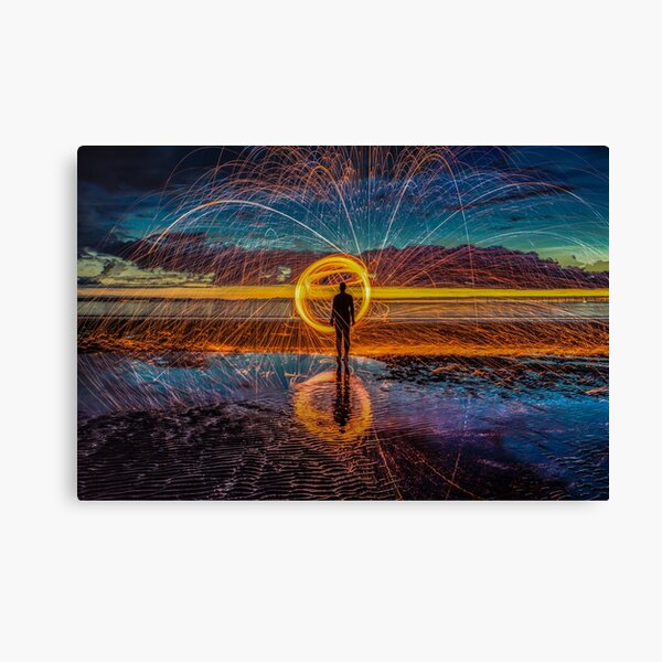 Sparks will fly Canvas Print
