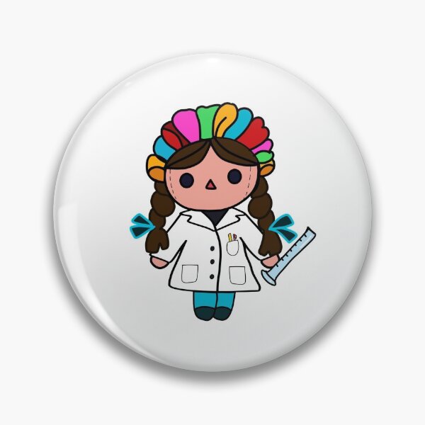 Item preview, Maria Lele doll in Science  designed and sold by BonitaAcademia.