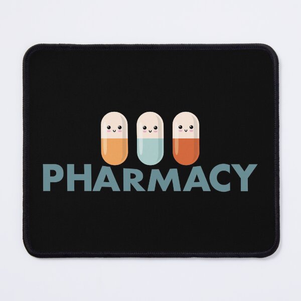 Item preview, Pharmacy with 3 pharma-cute-icals designed and sold by Eenig.