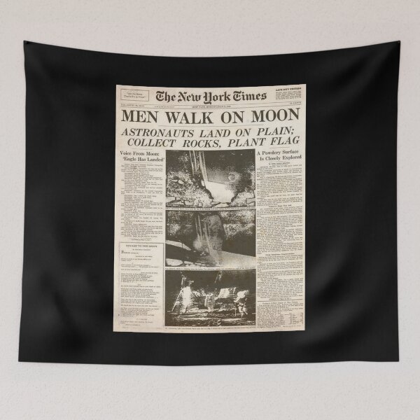 Item preview, Apollo 11 50th Anniversary Moon Landing 1969 Newspaper  designed and sold by MagicBoutique.