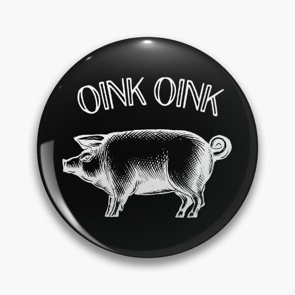Item preview, Oink oink (white) designed and sold by thatsit-itslit.