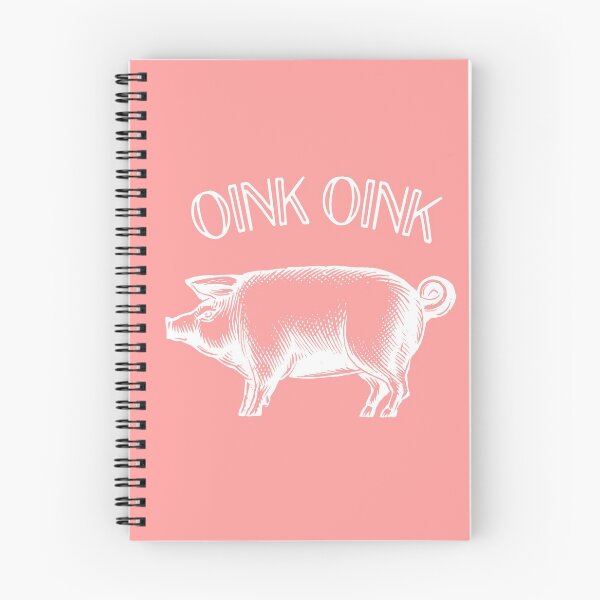 Item preview, Oink oink (white) designed and sold by thatsit-itslit.