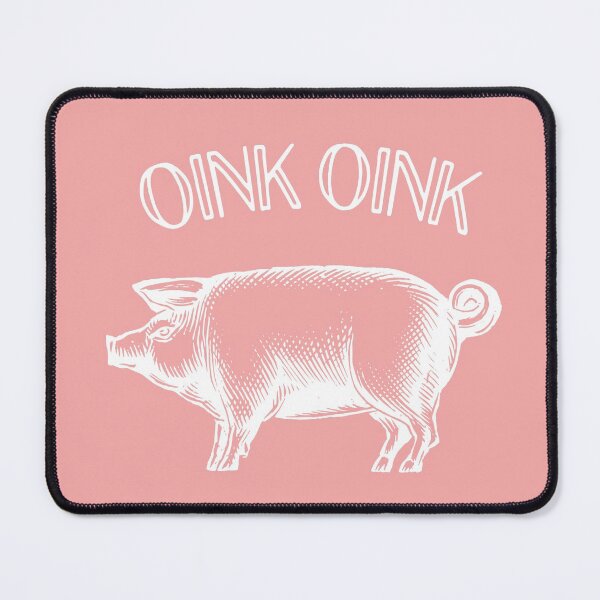Item preview, Oink oink (white) designed and sold by thatsit-itslit.