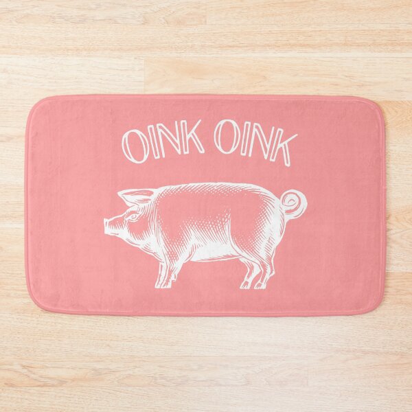 Item preview, Oink oink (white) designed and sold by thatsit-itslit.