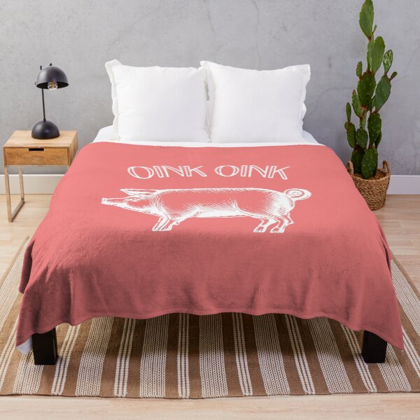 Item preview, Oink oink (white) designed and sold by thatsit-itslit.