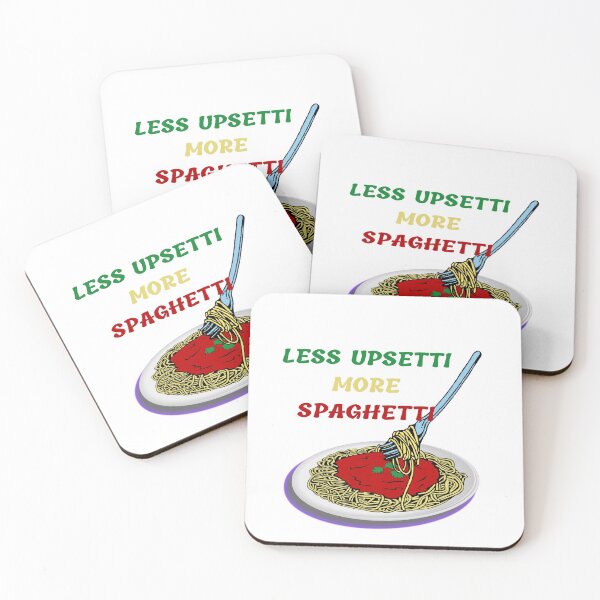 Item preview,  Less upsetti more spaghetti designed and sold by Eman4design.