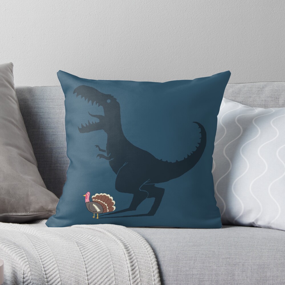 Evolution Sucks Throw Pillow