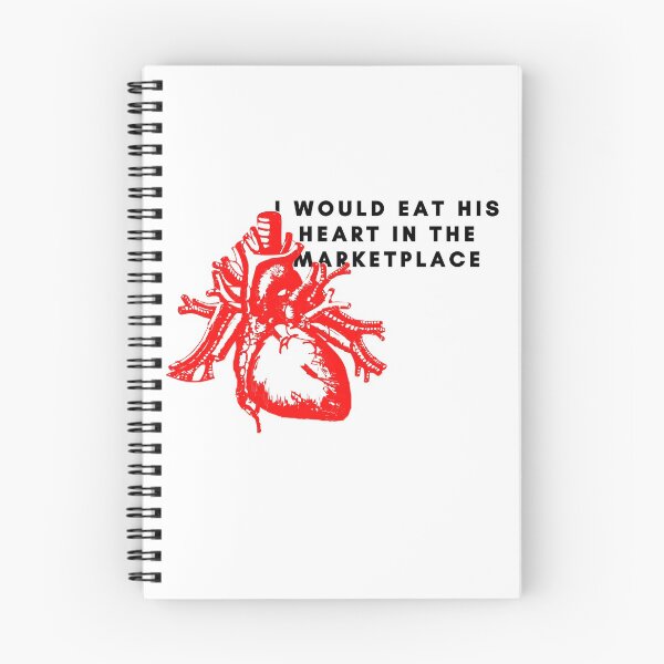 Item preview, I Would Eat His Heart in the Market Place | Beatrice Quote Shakespeare designed and sold by AthenianGarb.