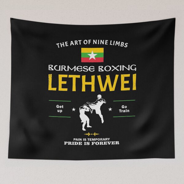 Item preview, Lethwei fighters designed and sold by NicGrayGraphic.