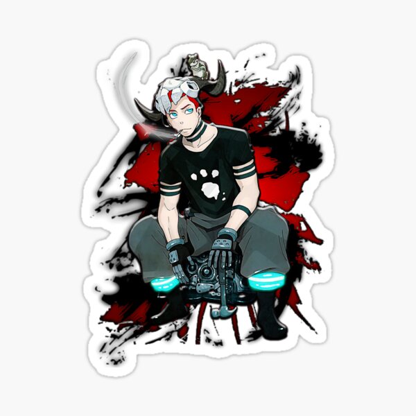 "Enen no Shouboutai" Sticker for Sale by Enennn123 | Redbubble