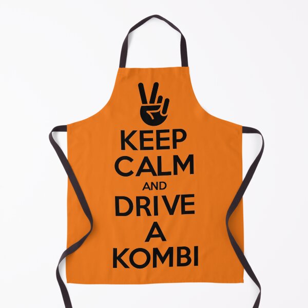 Item preview, Keep Calm and Drive a Kombi (Black/Orange) designed and sold by Intrepid Media.