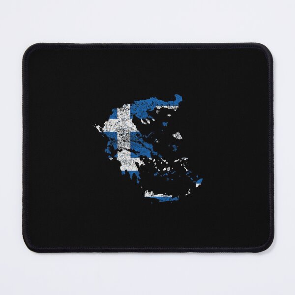 Item preview, Greek Map And Flag Souvenir Distressed Greece designed and sold by heaneyrowe.