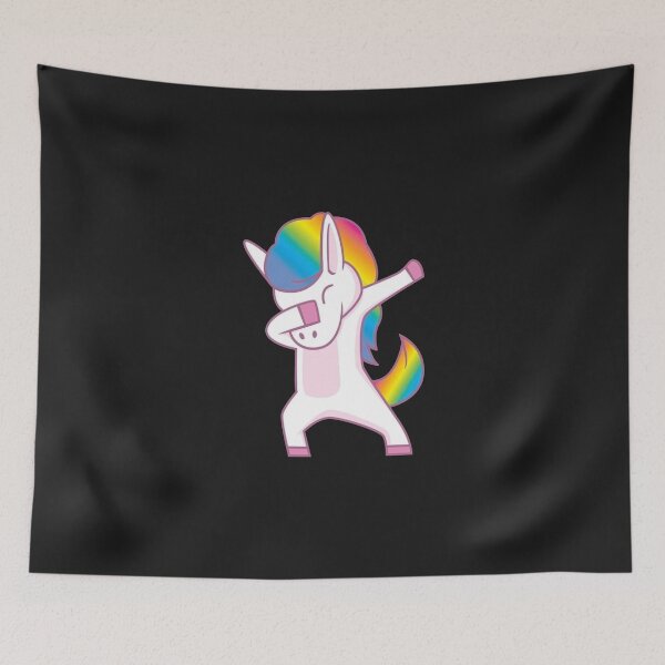 Item preview, Colorful Pony Horse Unicorn Dabbing Funny Dab Dance designed and sold by Linh-1.