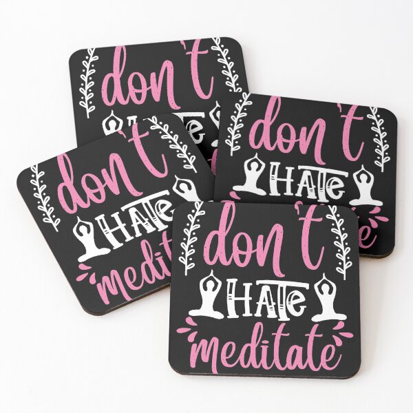 Item preview, Yoga Don't Hate, Meditate designed and sold by D3monic.