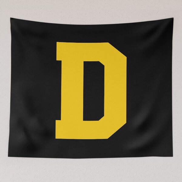 Item preview, Alphabet, Yellow D, Sports letter D designed and sold by TheCultStuff.