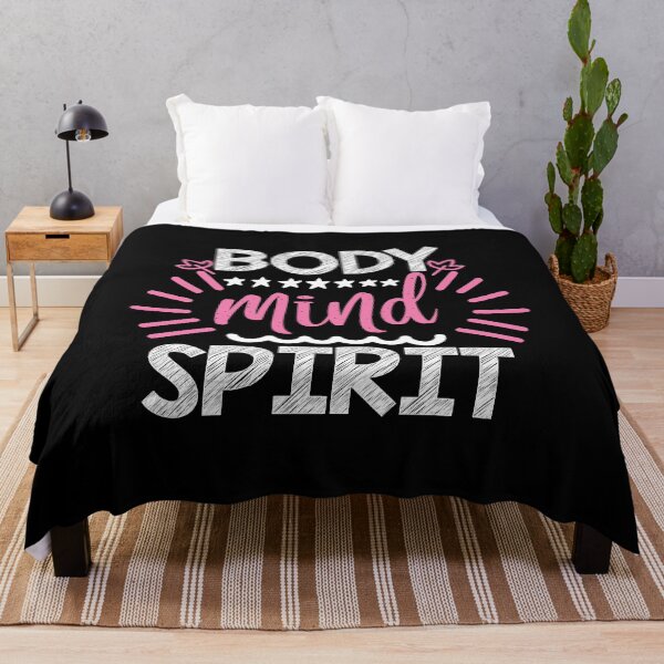 Item preview, Body Mind Spirit Yoga Quotes designed and sold by D3monic.