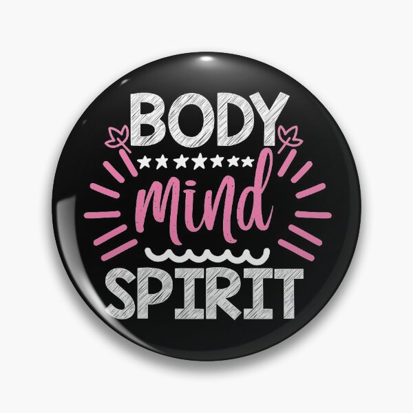 Item preview, Body Mind Spirit Yoga Quotes designed and sold by D3monic.
