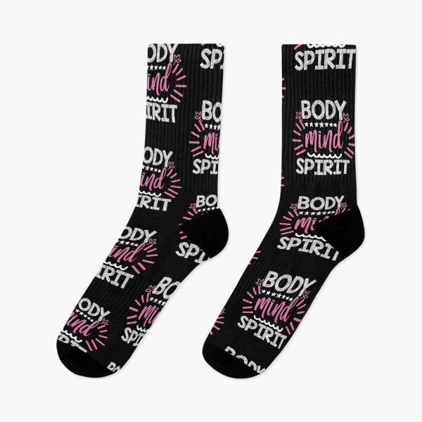 Item preview, Body Mind Spirit Yoga Quotes designed and sold by D3monic.