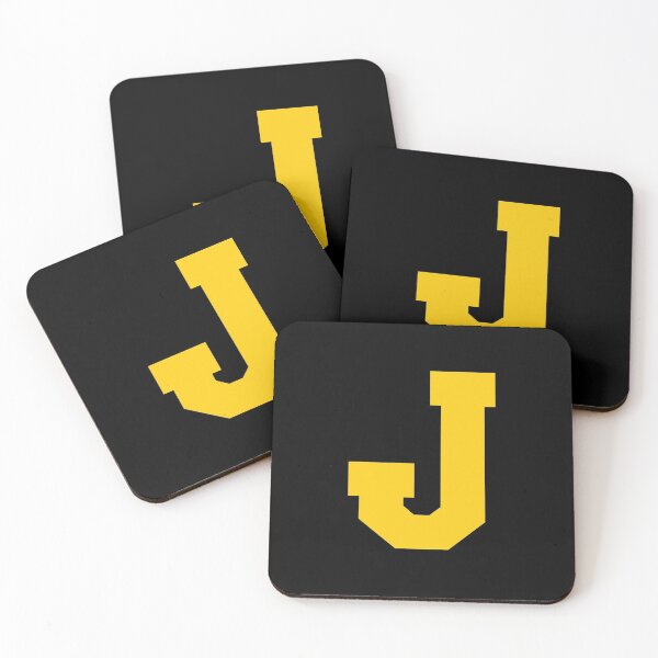 Item preview, Alphabet, Yellow J, Sports letter J designed and sold by TheCultStuff.