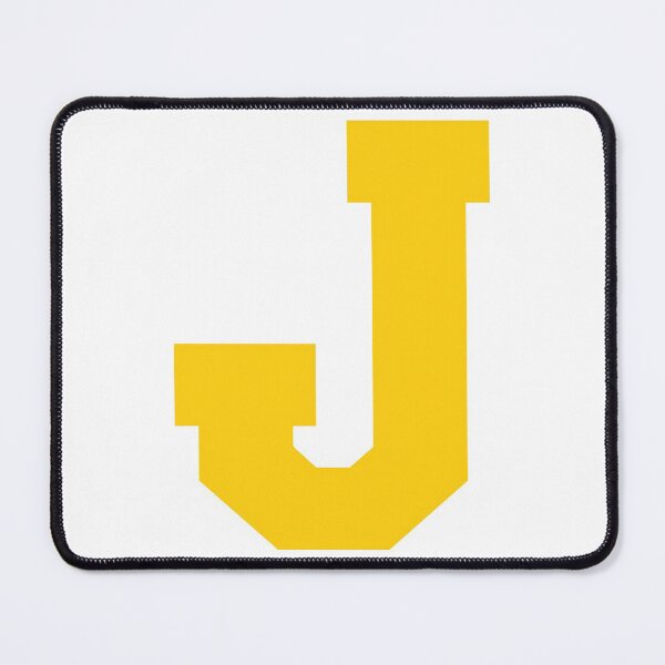 Item preview, Alphabet, Yellow J, Sports letter J designed and sold by TheCultStuff.
