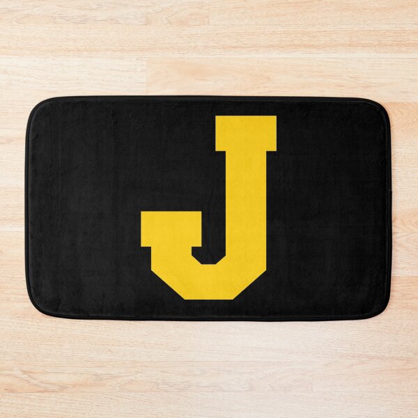 Item preview, Alphabet, Yellow J, Sports letter J designed and sold by TheCultStuff.