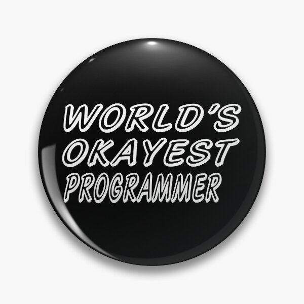 Item preview, WORLD'S OKAYEST  PROGRAMMER designed and sold by T-shirtgallery.