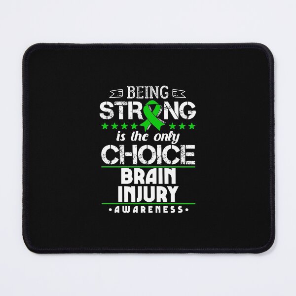 Item preview, Brain Trauma Gift Tbi Intracranial Injury Awareness Ribbon designed and sold by iesingc.