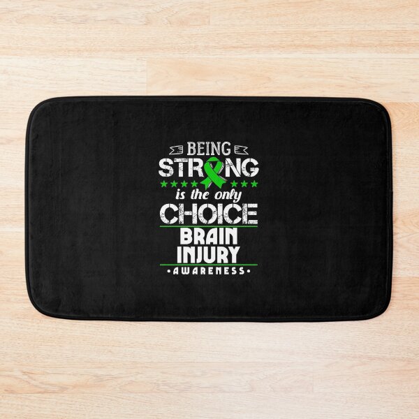 Item preview, Brain Trauma Gift Tbi Intracranial Injury Awareness Ribbon designed and sold by iesingc.