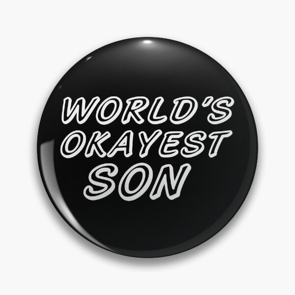 Item preview, WORLD'S OKAYEST SON designed and sold by T-shirtgallery.