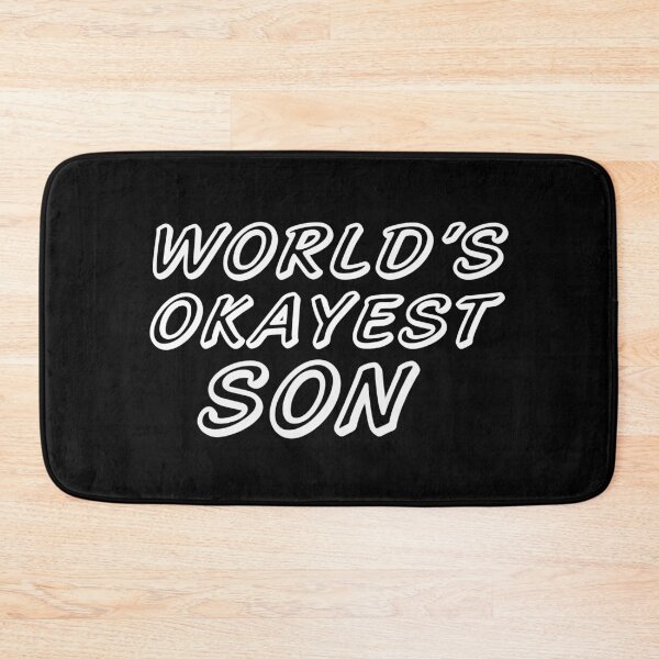 Item preview, WORLD'S OKAYEST SON designed and sold by T-shirtgallery.