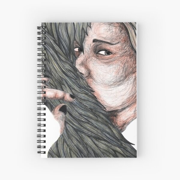 Hanna (Noir) Spiral Notebook
