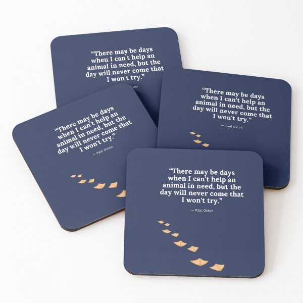 Item preview, Paul Oxton, Wildlife quote designed and sold by meiyorrr.