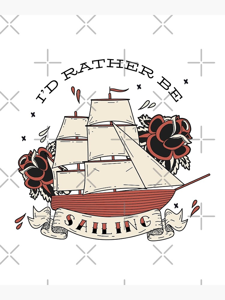 1pc Waterproof, Durable & Personalized Sailboat Pattern Temporary Tattoo  Sticker | SHEIN USA