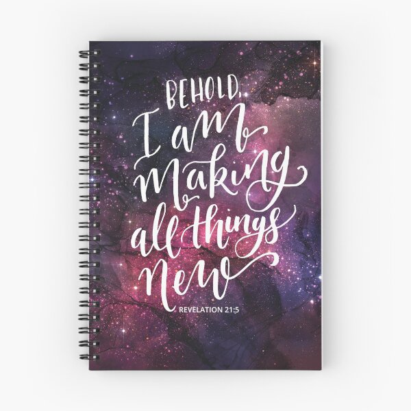 Item preview, Behold I Am Making All Things New JW Bible Verse designed and sold by kuvastudio.