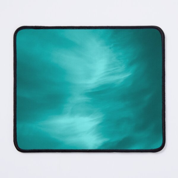 Item preview, Wispy cyan aqua clouds captured by the warm sunset designed and sold by James-Cole.